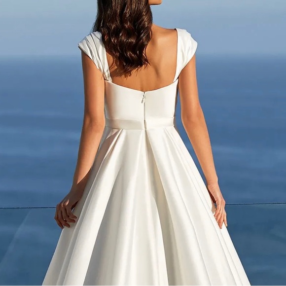 Pronovias Dominique Wedding Gown NEW w/Tags - Picture 3 of 5